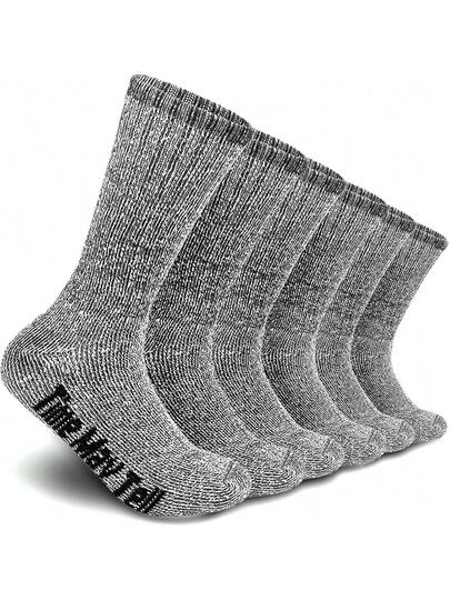 Dark Grey(3 Pairs)-5-9