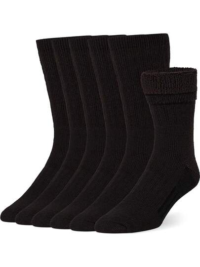 E38-coffee (3 Pairs)-Large-x-large
