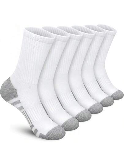 Double Stripe White-6-9