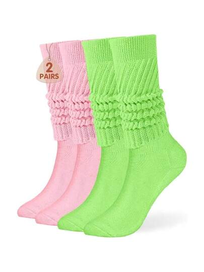 Pink*1+green Lightweight*1-One Size